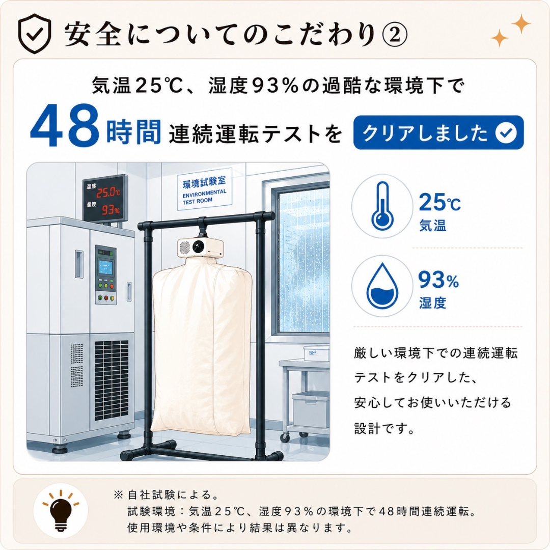 ポータブル衣類乾燥機