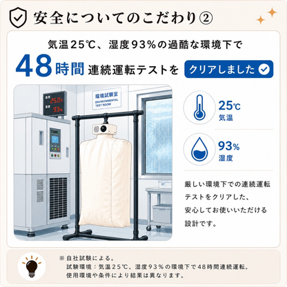 ポータブル衣類乾燥機